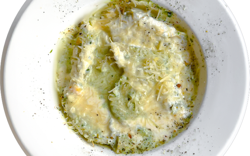 Равиоли со шпинатом