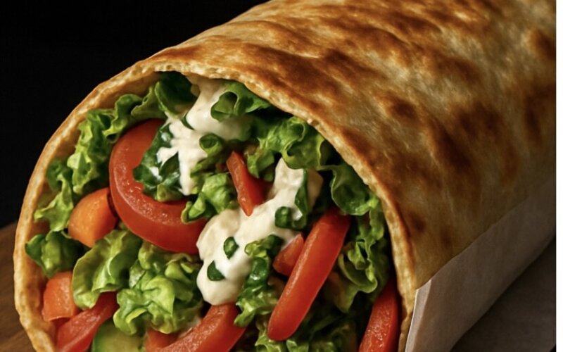 Шаурма «Вегетарианская»