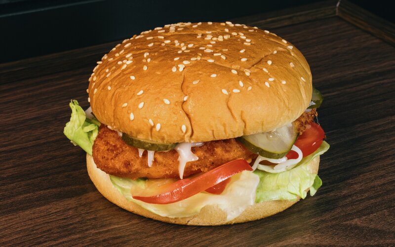 Бургер с курицей