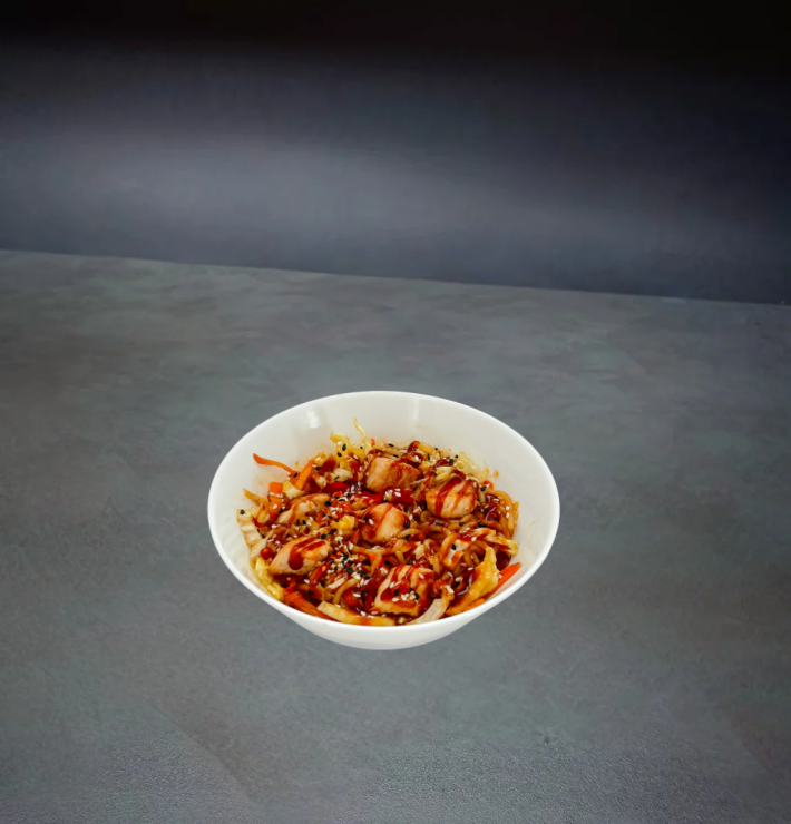 Рис с курицей и овощами