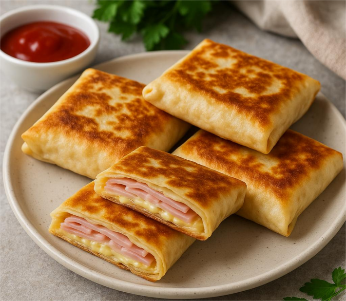 Конверт с ветчиной