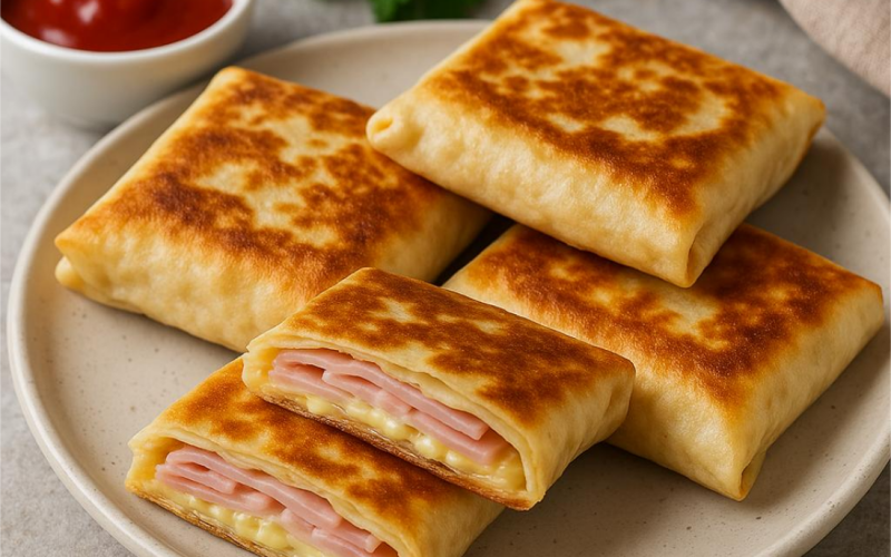 Конверт с ветчиной