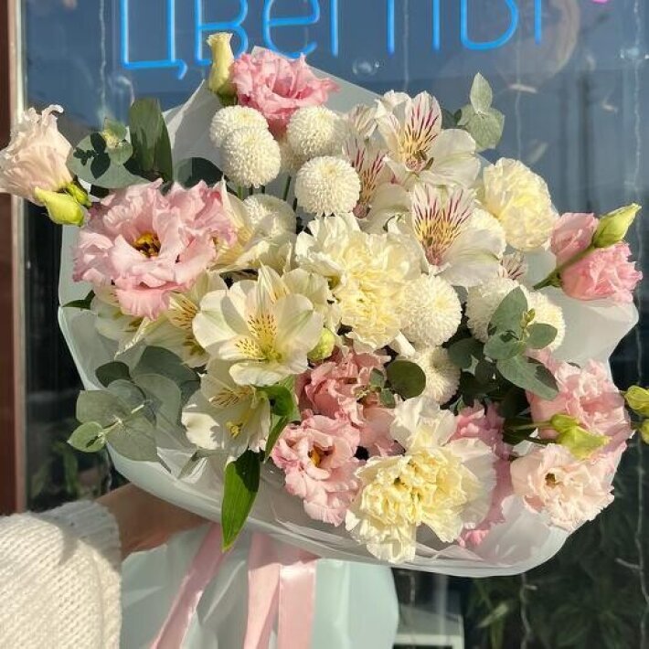 №21 Весенний букет в нежных оттенках