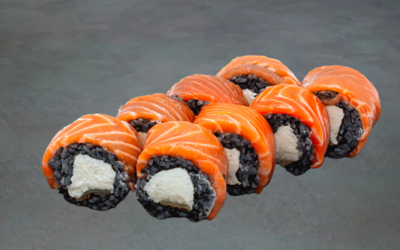 Ролл филадельфия «Тёмный самурай»