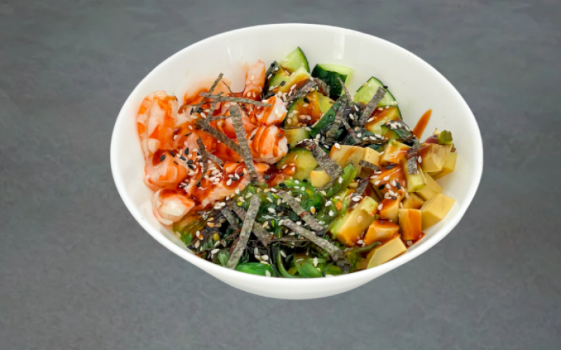 Поке с креветкой