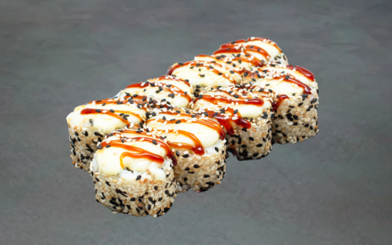 Запечённый ролл «Магуро фудзи»