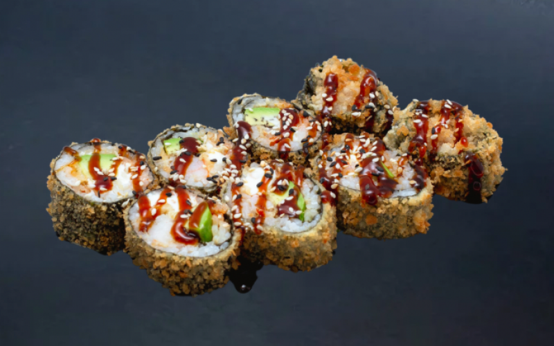 Темпура ролл «Эби дракон»