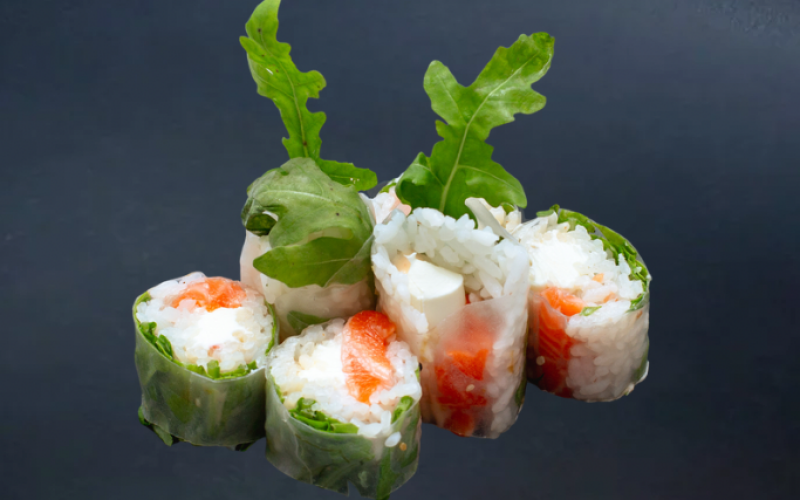 Ролл «Rice сяке»