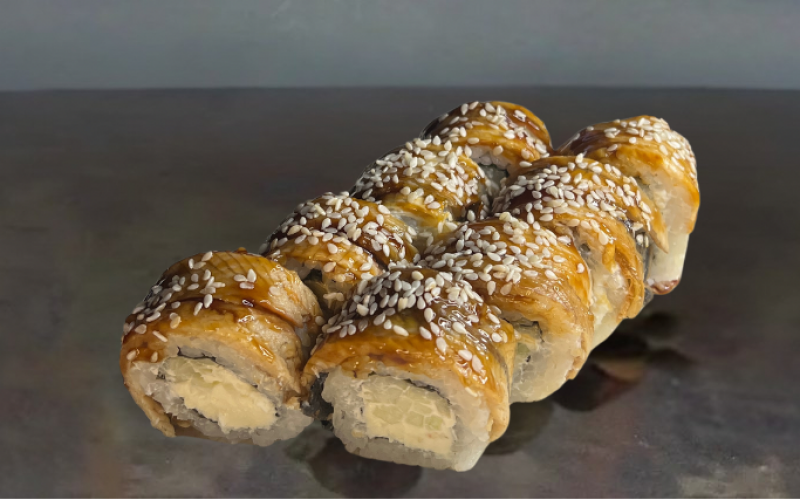 Ролл «Чёрный дракон Унаги»