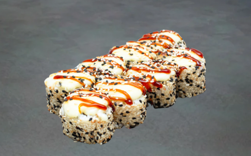 Запечённый ролл «Мидия фудзи»