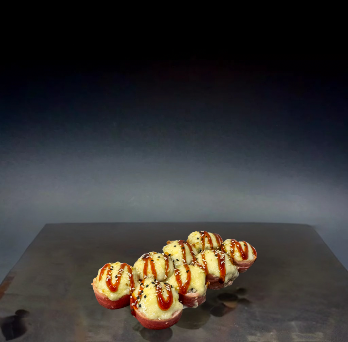 Запечённый ролл «Филадельфия магуро фудзи»