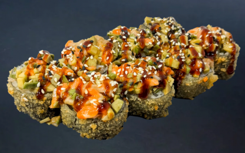 Темпура ролл «Сяке авокадо»