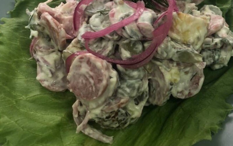 Салат Охотничий