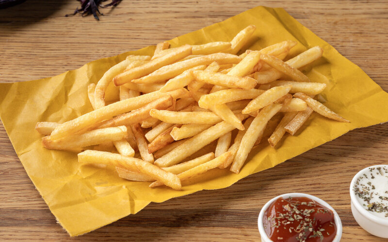 Картофель фри с соусом
