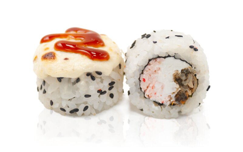 Нежный с мидиями и крабмиксом