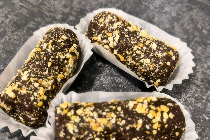 Пирожное «Картошка» с орехами