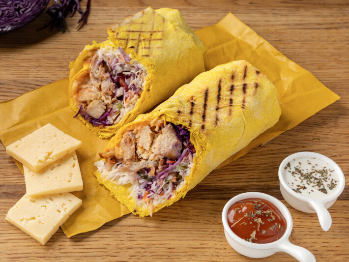 Шаурма «Ниндзя макси с сыром»