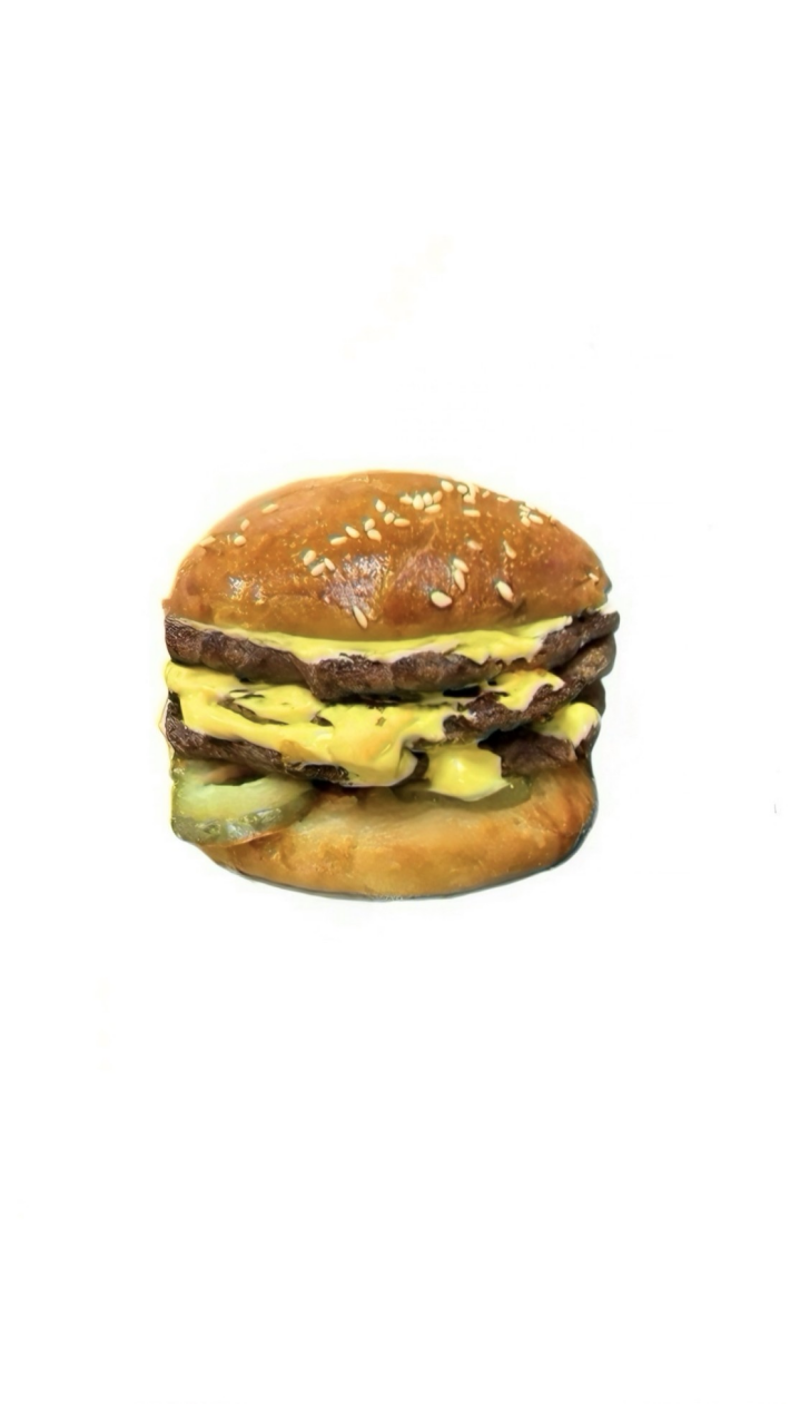 Чизбургер с говядиной тройной