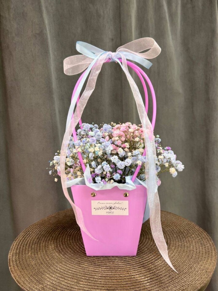 Сумка «Мини» с гипсофилом