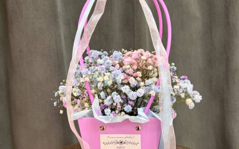 Сумка «Мини» с гипсофилом