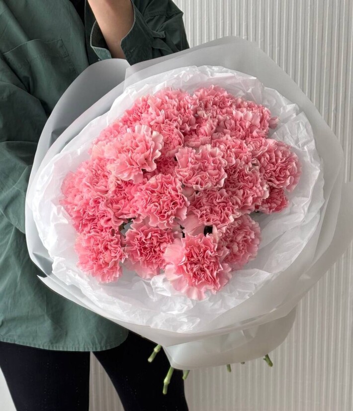 Букет из диантусов