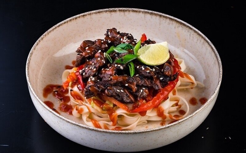 Соба с говядиной