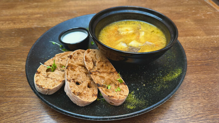 Уха из палтуса