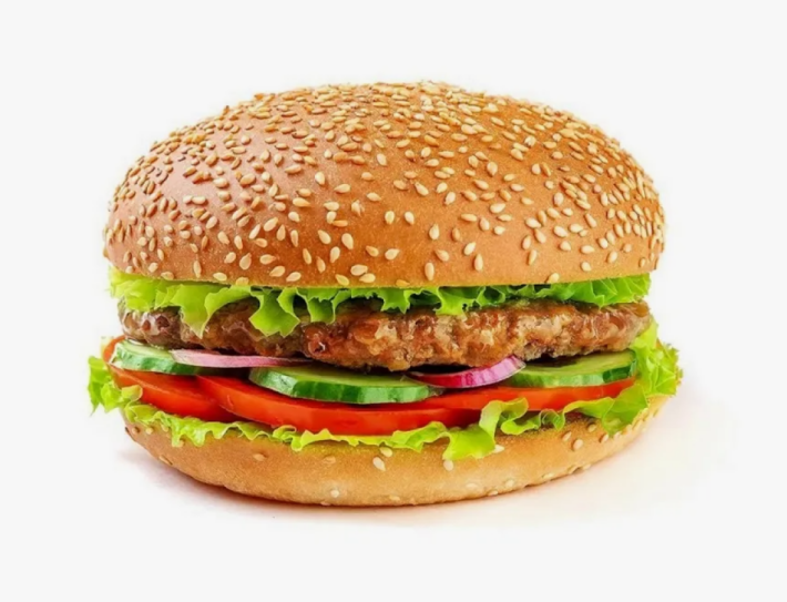 Гамбургер с котлетой