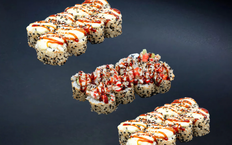 Запечённый сет «Дракон»