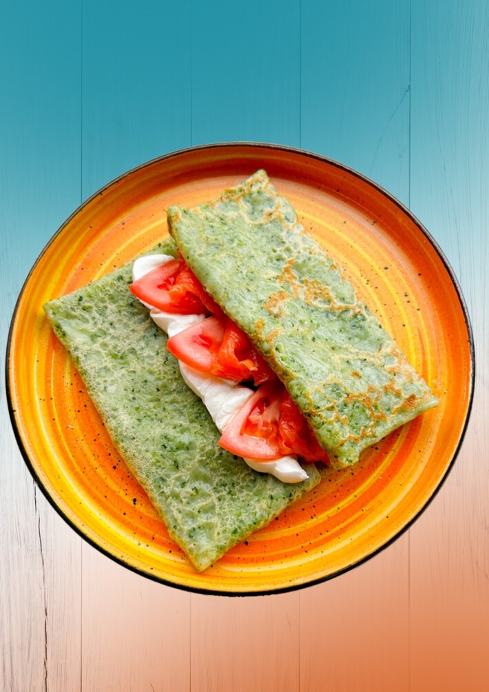 Шпинатный с семгой