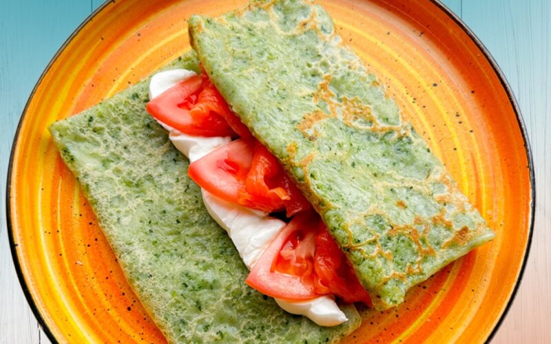 Шпинатный с семгой