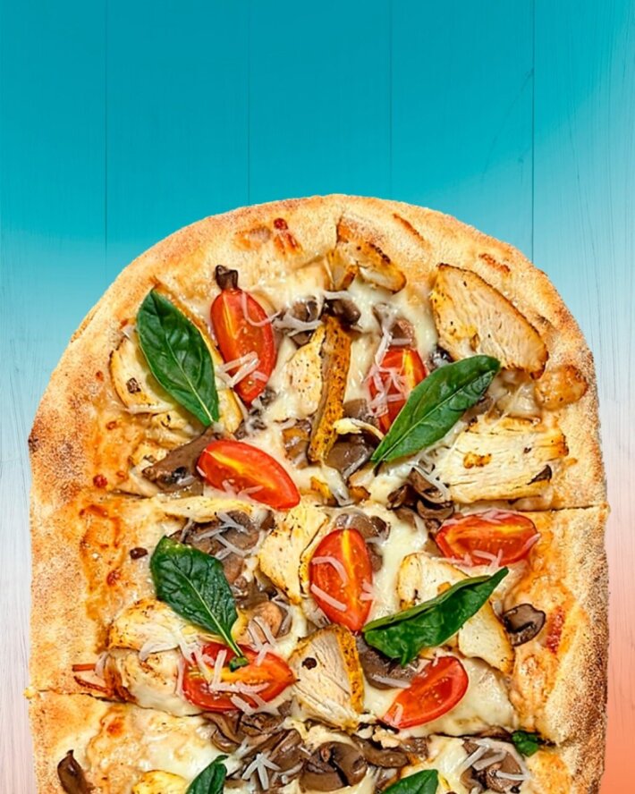 Римская пицца жульен