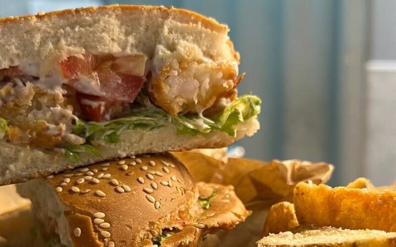 Бургер «Морской соблазн»