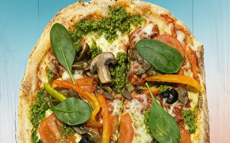 Римская пицца вегетарианская