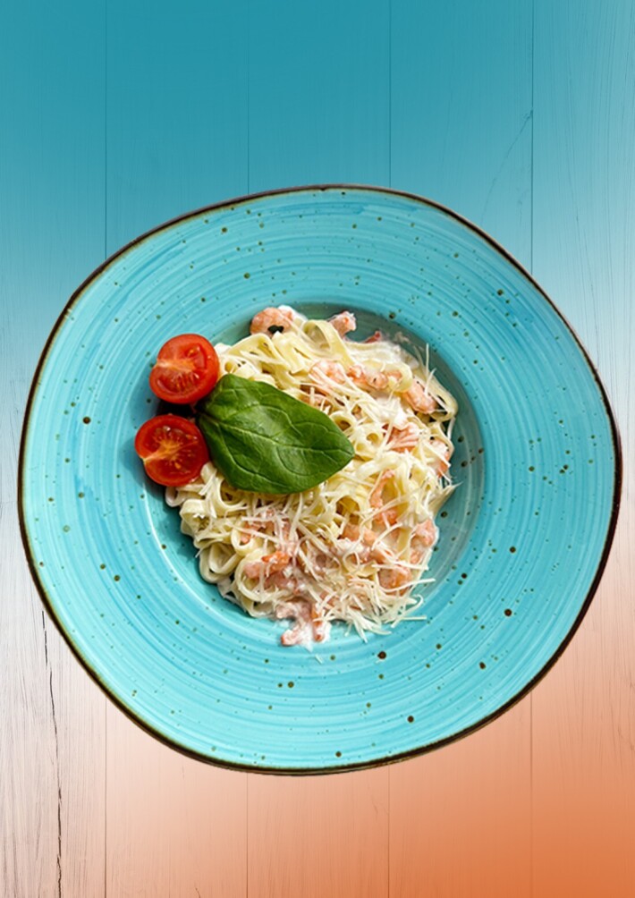 С креветками