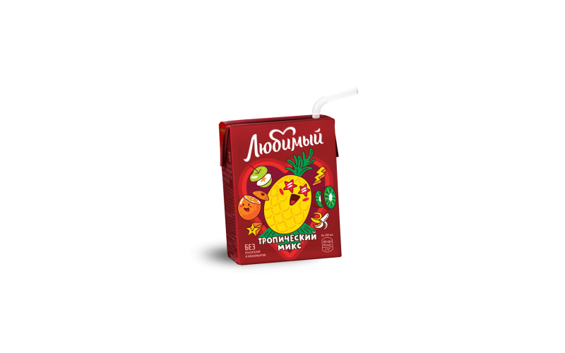 Сок любимый тропический микс 200 мл