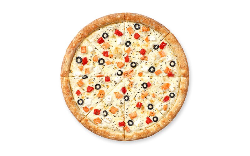 Пицца Сливочный Лосось