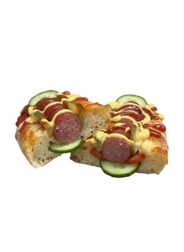 Wow-дог со свежими овощами