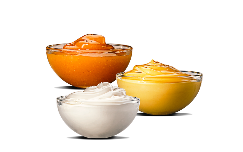 3 соуса на выбор