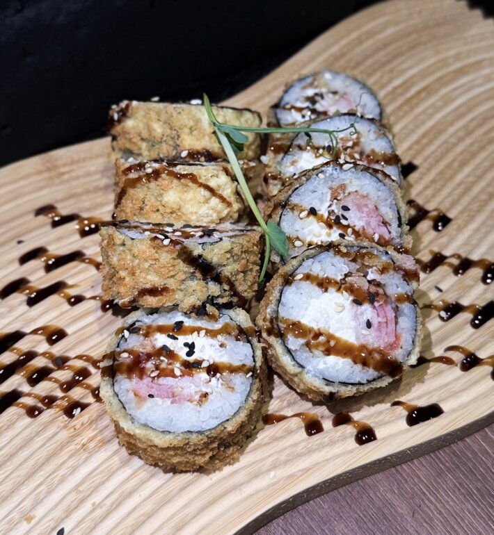 Ролл «Темпура с беконом»