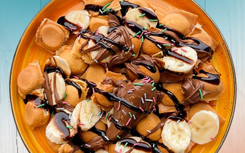 С бананом и ореховой пастой