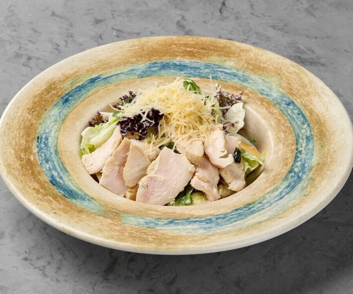 Салат «Цезарь» с курицей