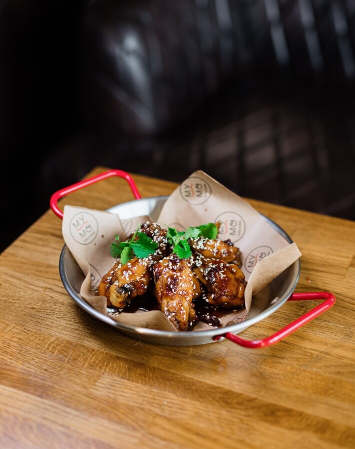 Крылья в азиатском соусе