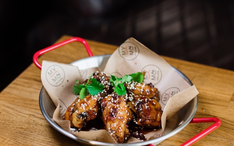 Крылья в азиатском соусе