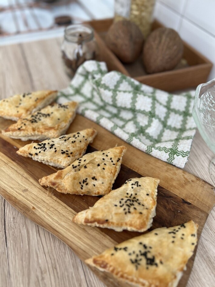 Конвертики с ветчиной и сливочным сыром