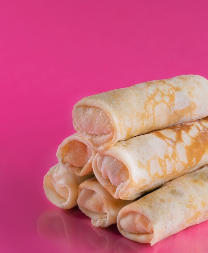 Блинчики с творогом