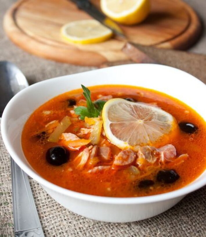 Солянка по-домашнему