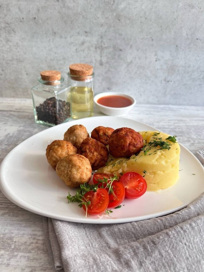 Митболы с индейкой