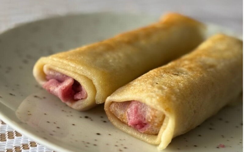 Блинчики с вишней