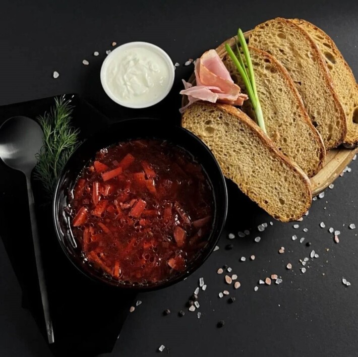 Борщ с говядиной